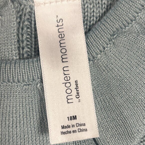 Gerber Modern Moments Baby Girls Sweater - NWT - Size 18M - 2048 - Picture 3 of 4